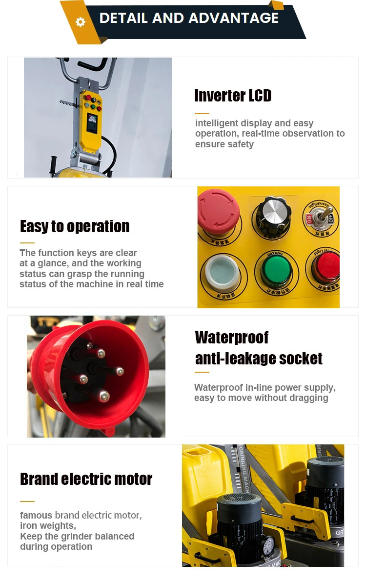 Flooring Grinding and Polishing Machine Portable Machine Polisher Car Polisher Angle Polisher